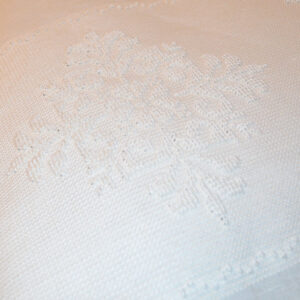 Dettaglio copriletto Pistoccu