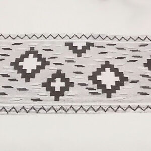 dettaglio COPRILETTO ROMBI PIOGGIA